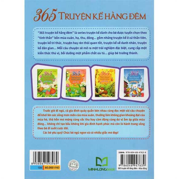 Sách - 365 truyện kể hằng đêm - mùa đông