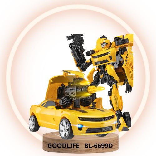 Roobot Biến Hình Ô Tô Bumleebee BL- 6699D - Rèn Luyện Tính Kiên Trì Sáng Tạo Cho Bé