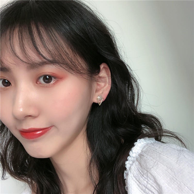 Khuyên Tai Họa Tiết Hình Học Nhiều Màu A632