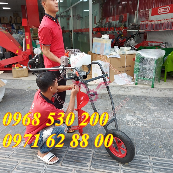Tại sao máy khoan lỗ trồng cây có bánh xe đẩy đang được sử dụng nhiều nhất
