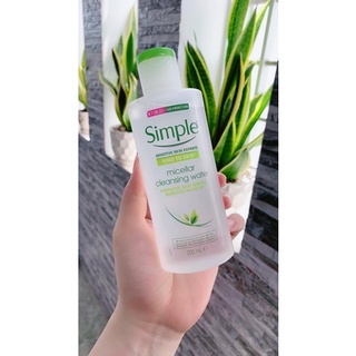 💧💧 Nước tẩy trang Simple Water Boost Micellar Water - Đã TẨY TRANG mà lại được CẤP ẨM. Dành cho da khô, da nhạy cảm
