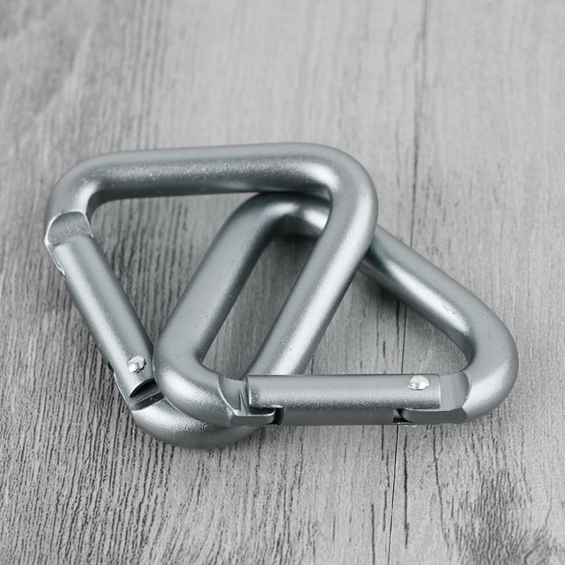 Set 5 Móc Khóa Hình Tam Giác Bằng Hợp Kim Nhôm Chuyên Dụng