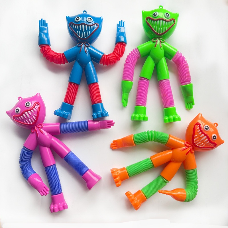 Huggy Wuggy Lò Xo Biến Hình Có Đèn 2 in 1 Đồ Chơi Kéo Dãn Mọi Kiểu Dáng - BỐ KHỦNG LONG