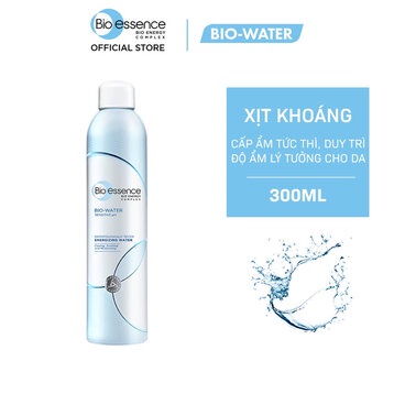 Xịt Khoáng / Nước khoáng dưỡng da ẩm mượt mịn màng Bio-Essence Bio-Water Energizing Water 100ml / 300ml