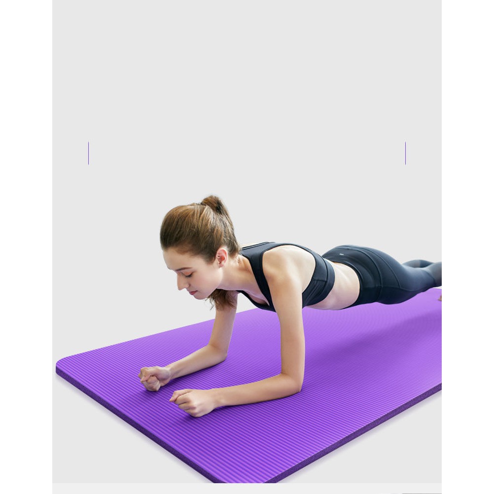 Thảm Tập Yoga Chống Trượt Dày 10mm