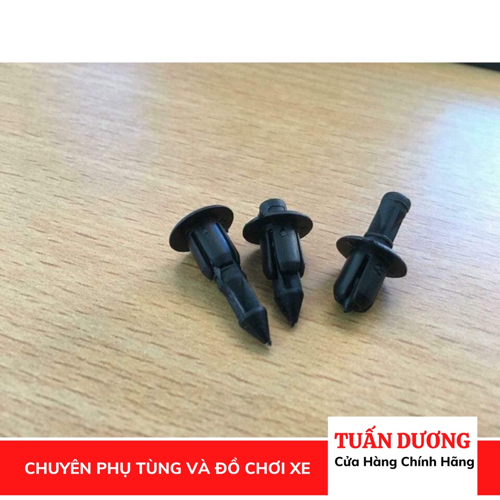 Chốt Bấm Dàn Nhựa Gắn Tất Cả Các Dòng Xe  [ HÀNG CAO CẤP ] - Ốc Bấm Dàn Áo Xe Máy Cho Các Dòng Xe Đời Mới