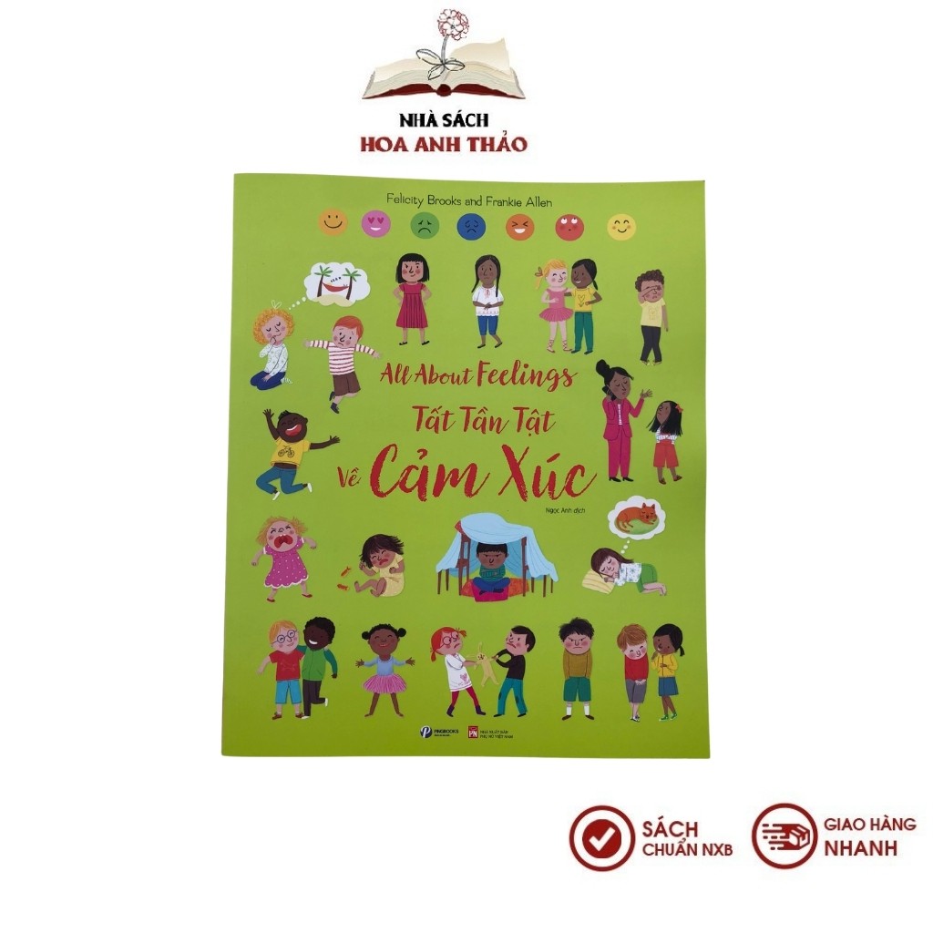 Sách - Tất Tần Tật Về Bạn Bè, Về Cảm Xúc- Dành cho trẻ - All About Friends/ All About Feelings - Combo 2 cuốn