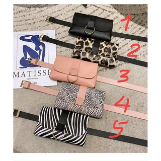 THẮT LƯNG DA NỮ KÈM TÚI VÍ, ĐAI LƯNG KÈM VÍ NỮ -giadungnhaxinh