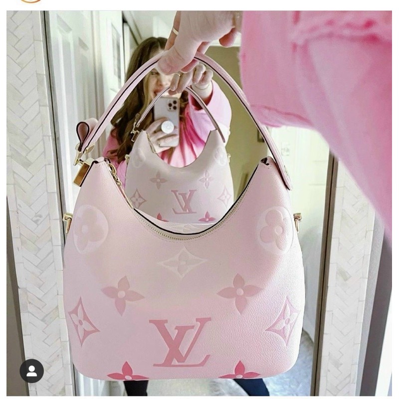 Túi LV Marshmallow size 24 fullbox nam châm hồng sang chảnh