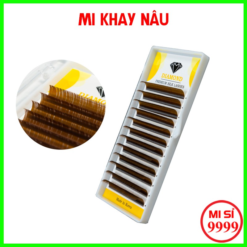 Mi khay nâu tây nhiều size