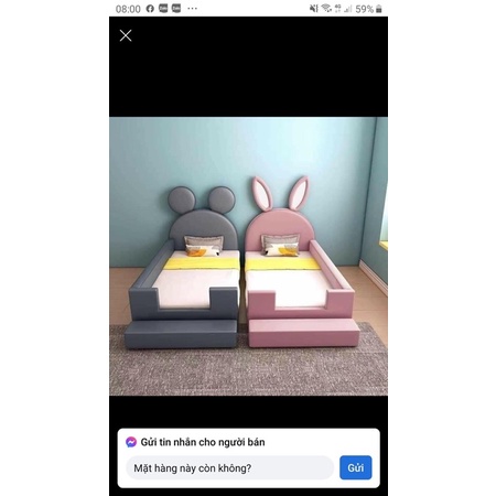 Giường deco cho bé yêu