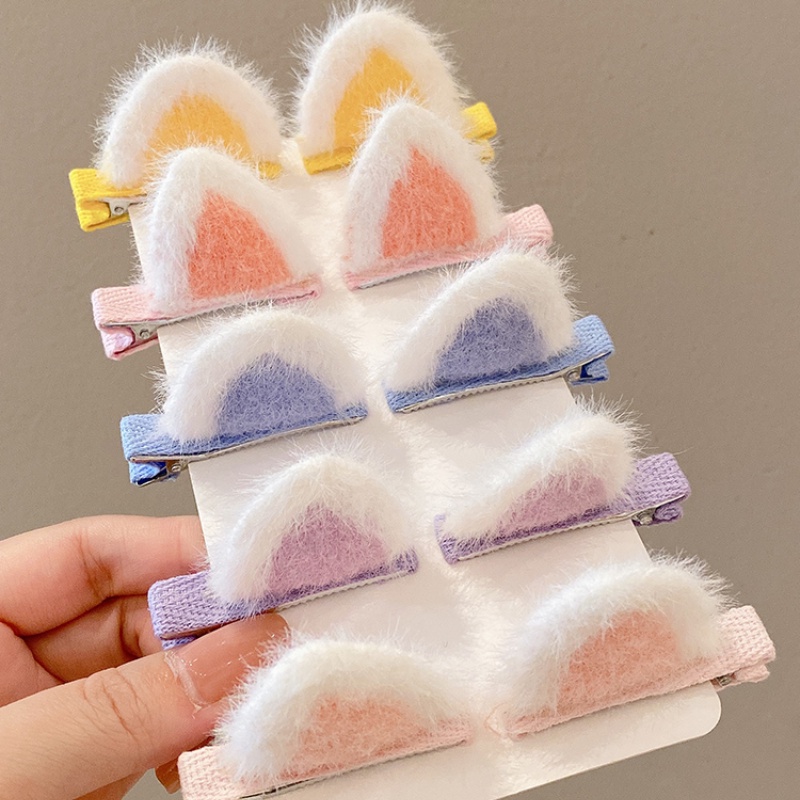 Kẹp tóc hình tai mèo thiết kế dễ thương dành cho nữ