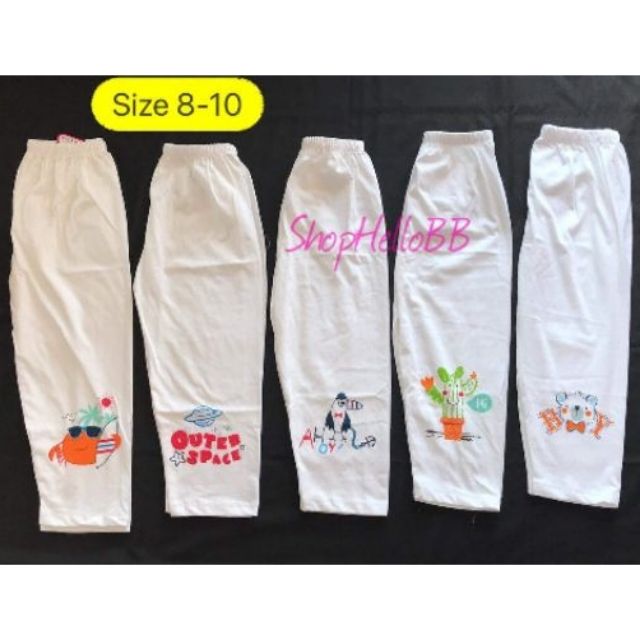 [Hello B&amp;B] Đủ Size 1-10 bé trai/bé gái 6-35kg QUẦN DÀI IN Hello BB hình in ngẫu nhiên | Hellobb - Kiddy and Mommy