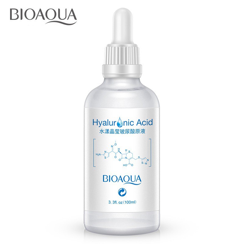 BQY4234 A7 [ Chai 100ml ] Serum Bioaqua Hyaluronic Acid Cấp Ẩm, Dưỡng Trắng, Mờ Thâm, Thu Nhỏ Chân Lông, Da Trắng Sáng