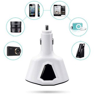 Củ sạc tích hợp bật lửa cho xe hơi 3.1A 2 cổng USB