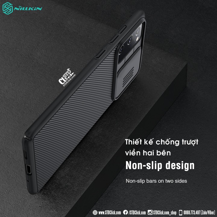 ỐP LƯNG SAMSUNG GALAXY S20 FE NILLKIN CAMSHIELD BẢO VỆ CAMERA CHÍNH HÃNG