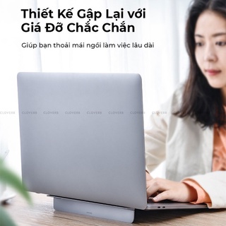 Đế tản nhiệt dạng xếp, siêu mỏng Baseus Papery Notebook Holder dùng cho cho Laptop (0.3cm slim, 8°) - LV766