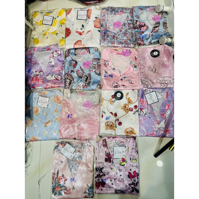 Pijama đùi cánh dơi (ib chọn mẫu)