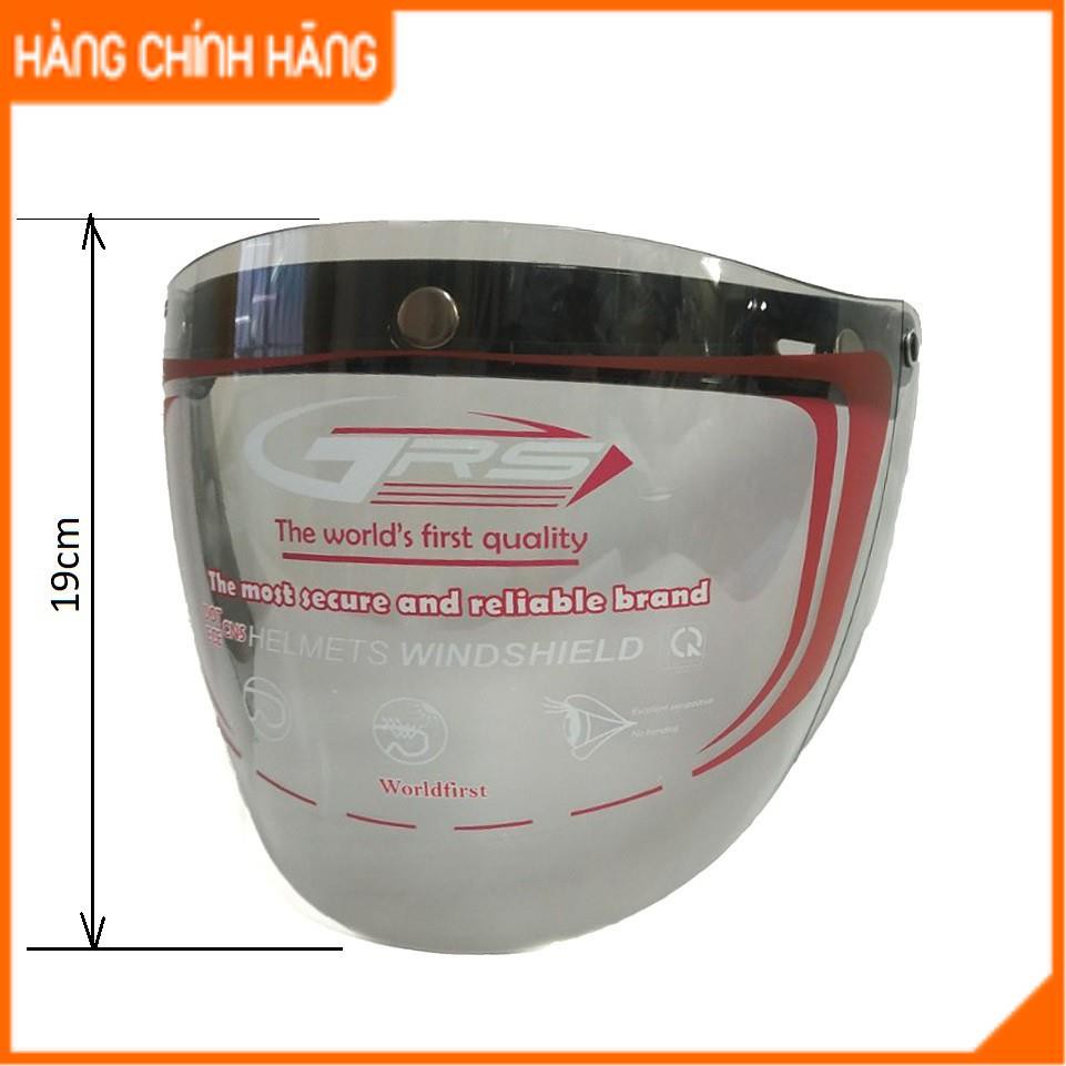 Kính rời gắn mũ bảo hiểm GRS NE-4 màu trắng và màu trà