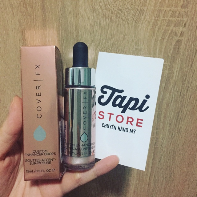 Bắt sáng Cover FX Custom Enhancer Drops
