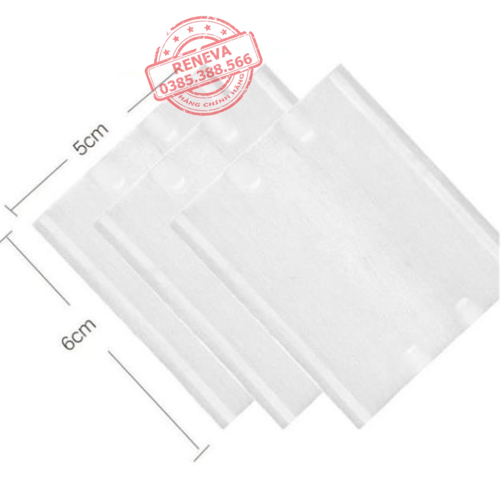 BôngTẩy Trang 222 MIẾNG, Bông Tẩy Trang LIKADO 3 Lớp 2 Mặt Chất Liệu Cotton 100% Làm Sạch Nhanh Chóng BTT01 RENEVA