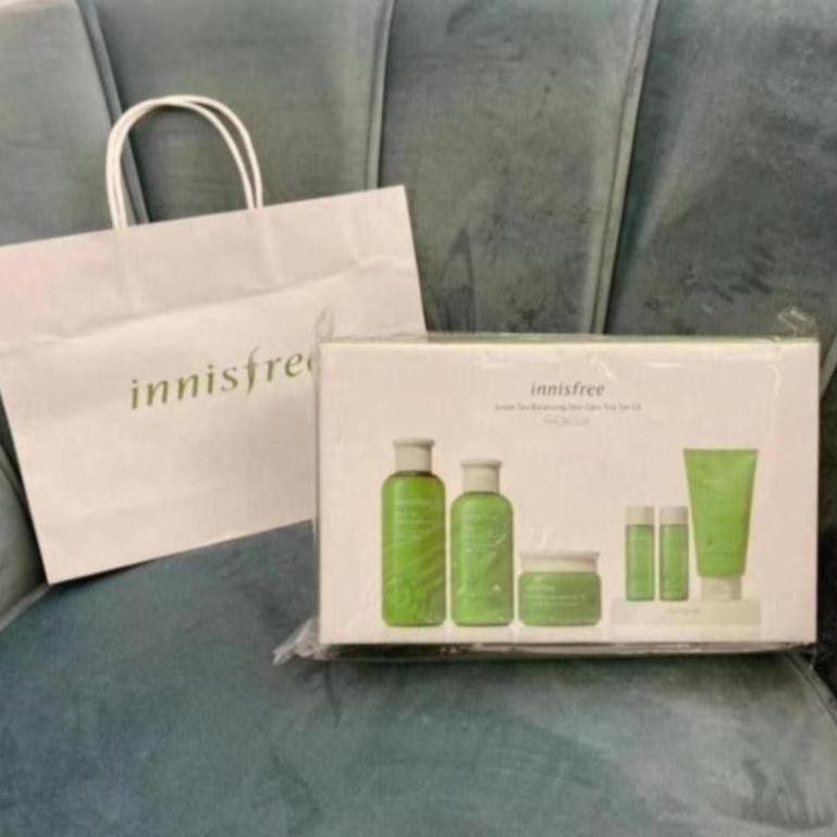 Set Dưỡng Da Innisfree Trà Xanh Balancing EX 2020 SET 6 Món