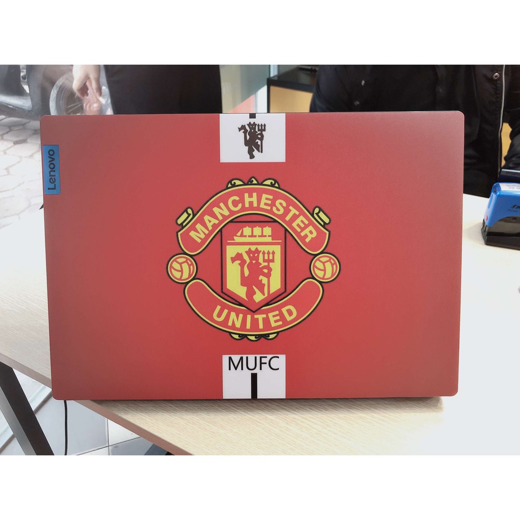 Decal Skin dán Laptop mẫu Manchester United