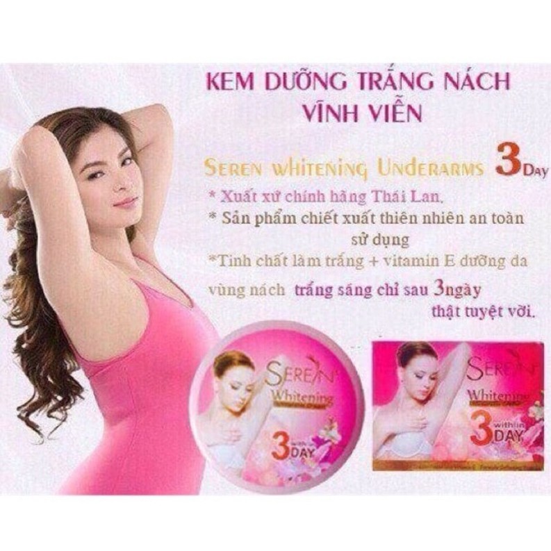 Giảm thâm nách trắng nách seren 3 days