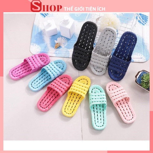 Dép đi trong nhà tắm văn phòng xốp lỗ siêu bền, siêu nhẹ (nhẹ hơn dép nhựa), siêu rẻ, chống trơn trượt SBSX-1899
