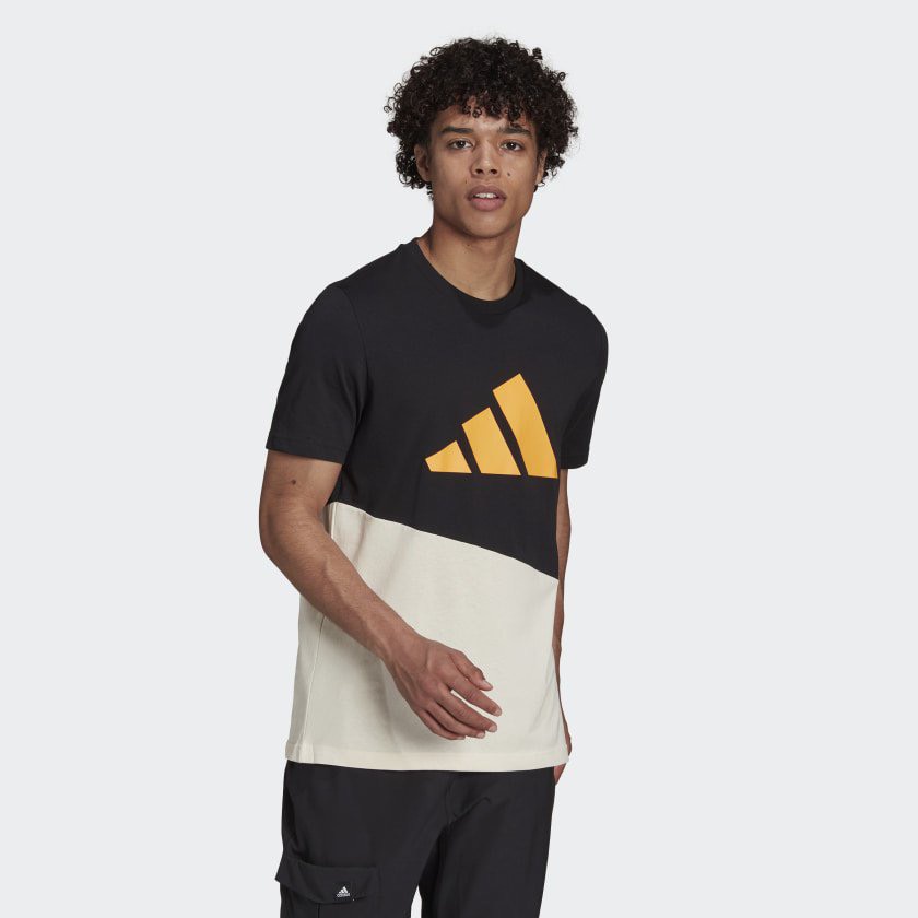 Áo thun thời trang phối màu cá tính, công nghệ in phồng cao cấp