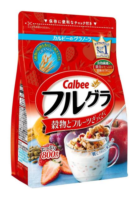 Ngũ cốc Calbee 800g date mới nhất