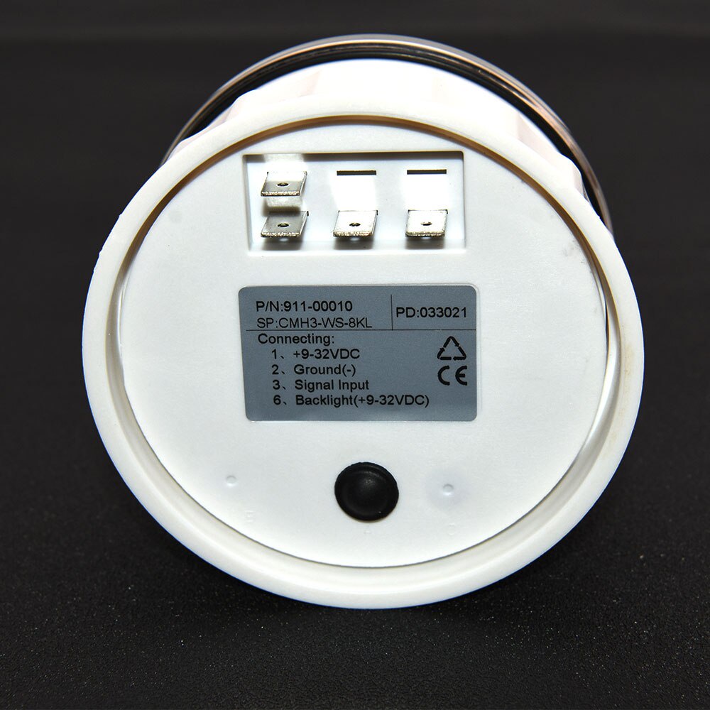 Đồng Hồ Đo Tốc Độ 8000 RPM 85mm M16 M18 Có Màn Hình Hiển Thị LCD Chuyên Dụng Cho Xe Hơi / Tàu Thuyền 12V / 24V