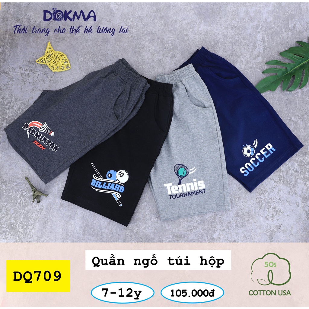 Quần ngố bé trai Dokma (7-12 tuổi)