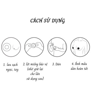 Miếng dán ngực silicon có keo có BIGSIZE kèm hộp BRABOX