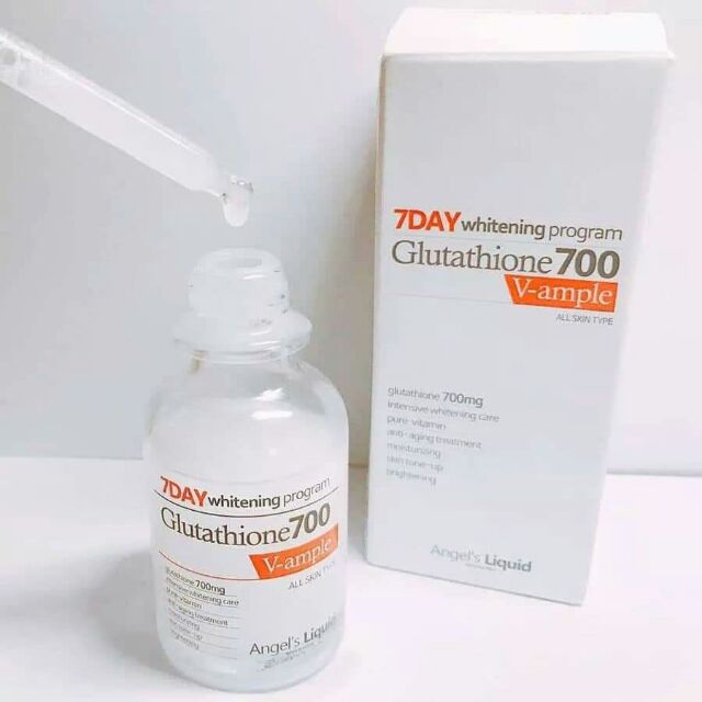 💦💦SERUM TRẮNG DA 7 DAY WHITENING PROGRAM GLUTATHIONE 700 V-AMPLE💦💦