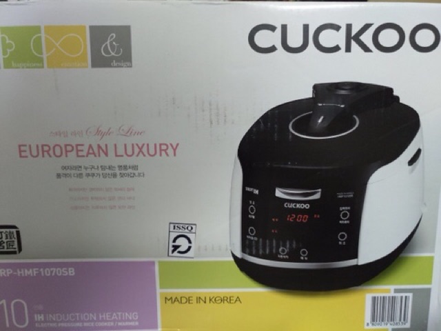 Nồi cơm điện cuckoo cao tần 1,8 lít CRP HMF1070SB | BigBuy360 - bigbuy360.vn