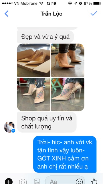 Giày cao gót đế đỏ loubouti nude 9-11p