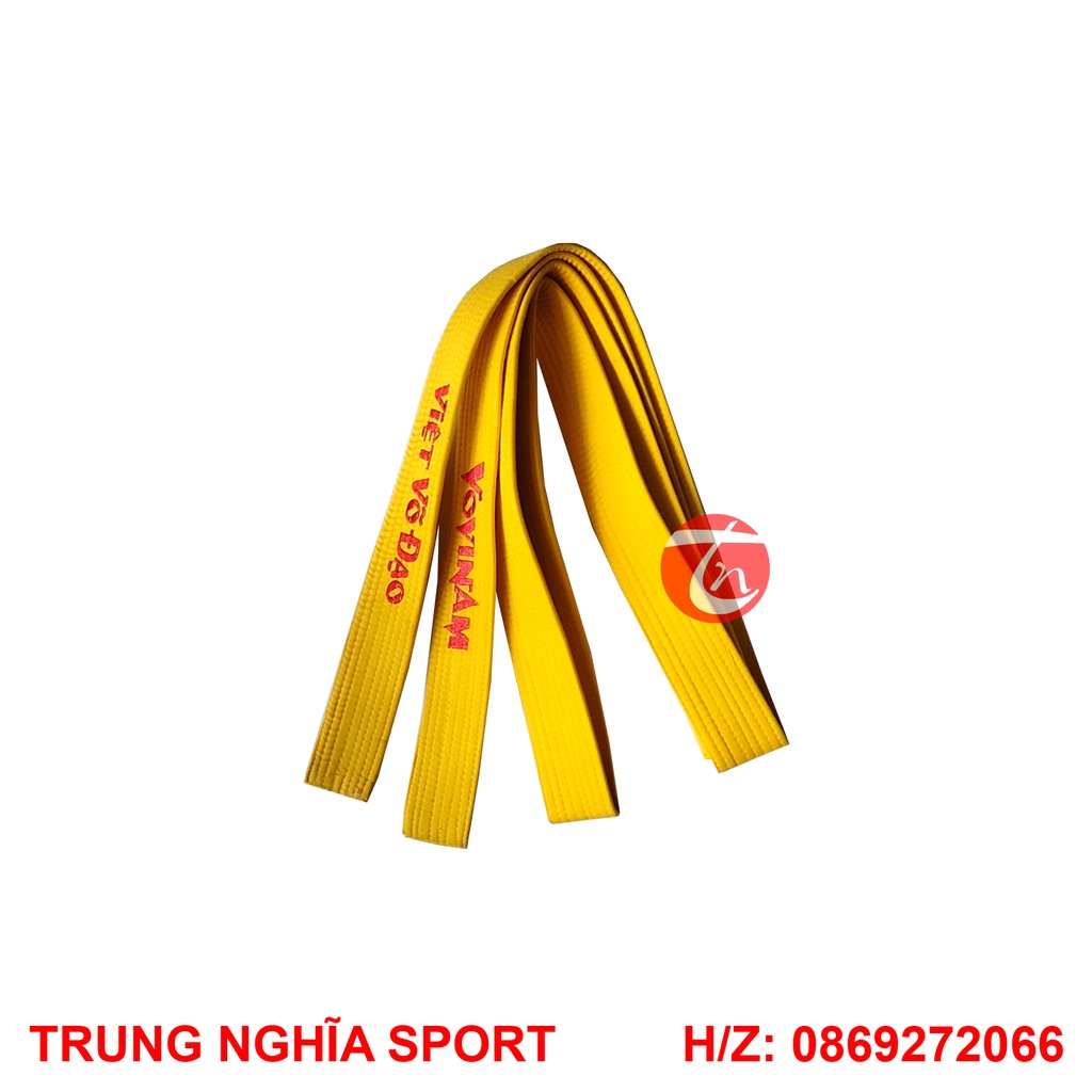 hoàng đai vovinam - trung nghĩa sport