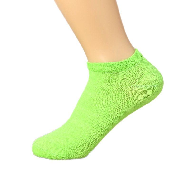 1 Đôi Vớ Cổ Thấp Mềm Mại Thoải Mái Màu Sắc Ngọt Ngào