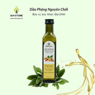 Dầu phộng ép lạnh nguyên chất Sống Sạch 250ml