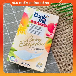 [GIÁ SỈ] Giấy thơm quần áo DENKMIT Cosy Elegance 36 tờ