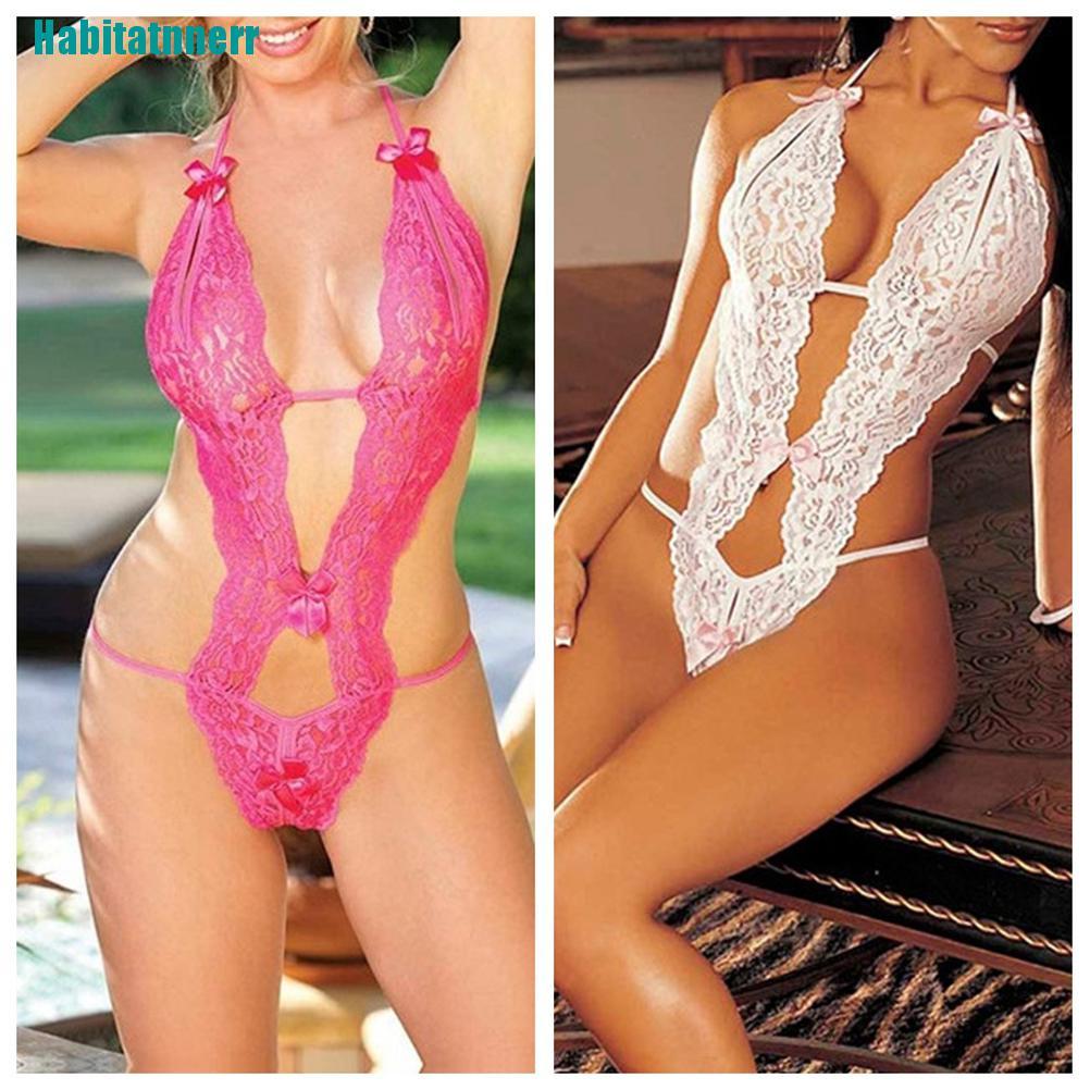 Đầm Ngủ Babydoll Phối Ren Quyến Rũ Dành Cho Nữ