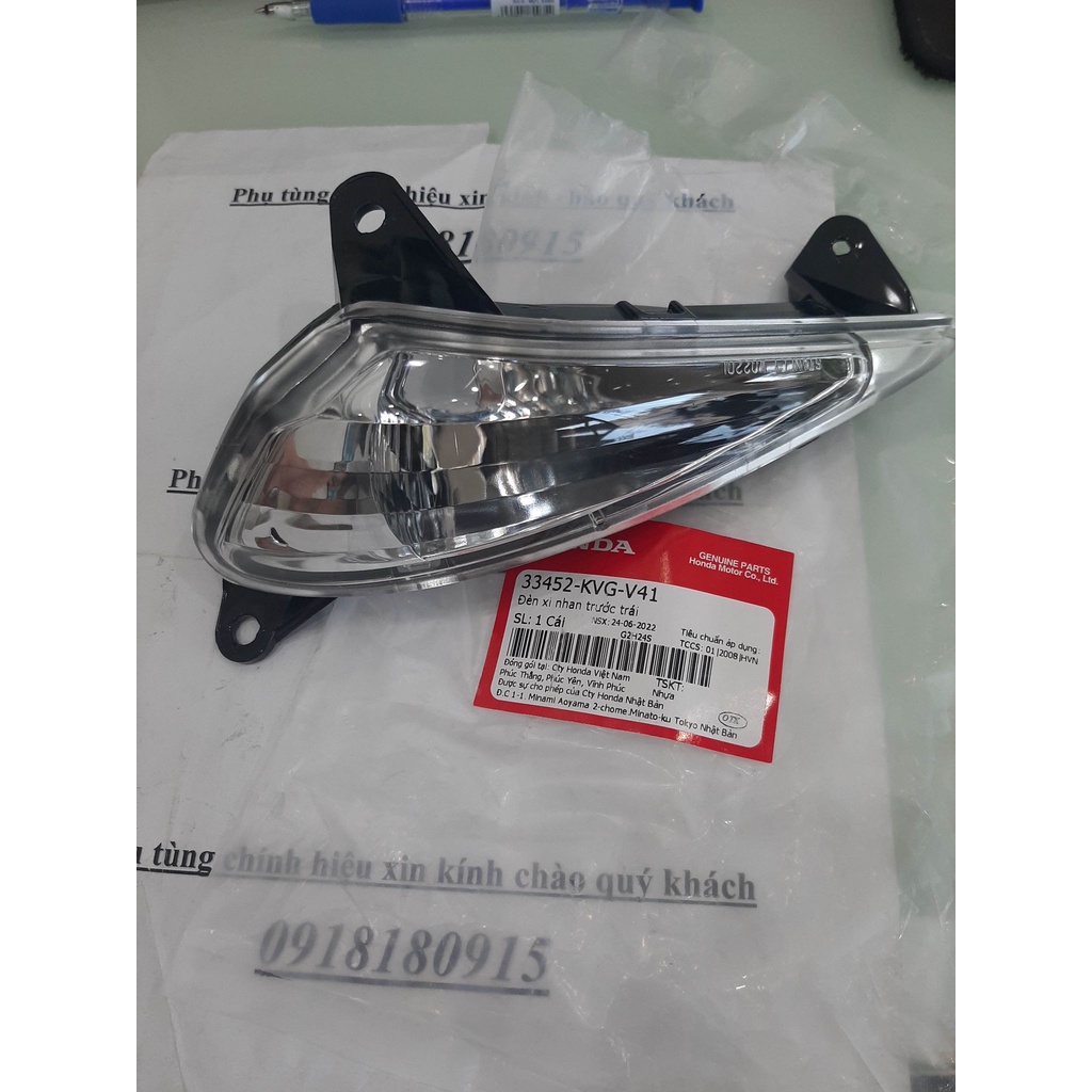 Đèn xi nhan trước ab đầu bò đầu to ab 2011 2012 honda