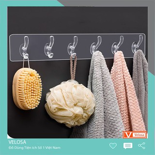Móc treo quần áo dán tường