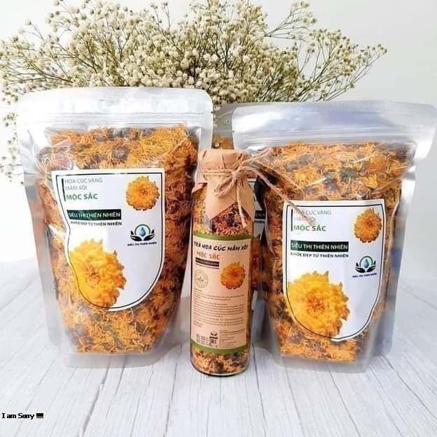 Trà Hoa Cúc Mâm Xôi Mộc Sắc ( trà hoa cúc vàng) sấy khô thượng hạng