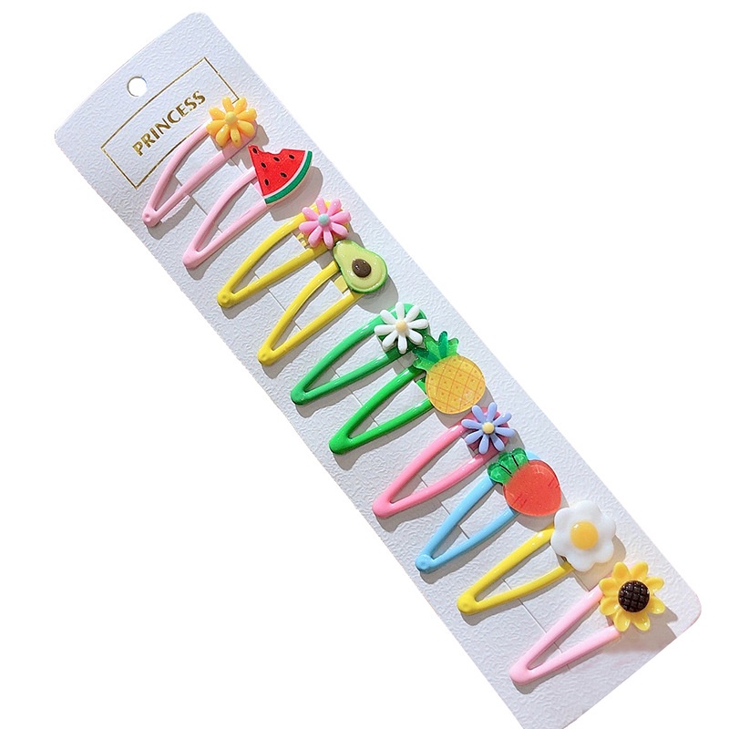 Set 10 Kẹp Tóc Xinh Xắn Cho Bé Gái