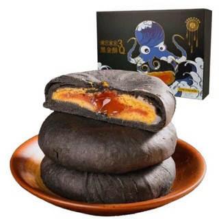 SỈ 500g - 1kg Bánh trứng chảy 3Q mè đen