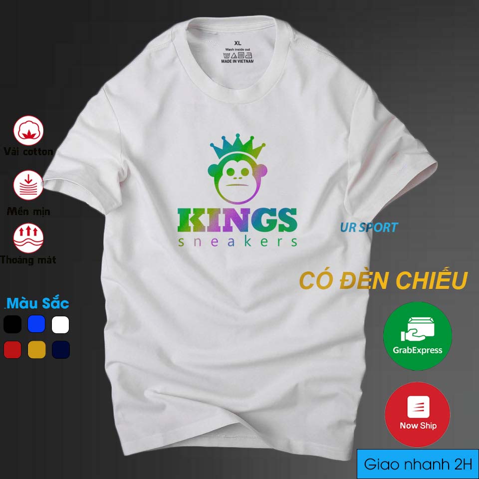 Áo thun nam Kings phản quang 7 màu đẹp cá tính | ursport
