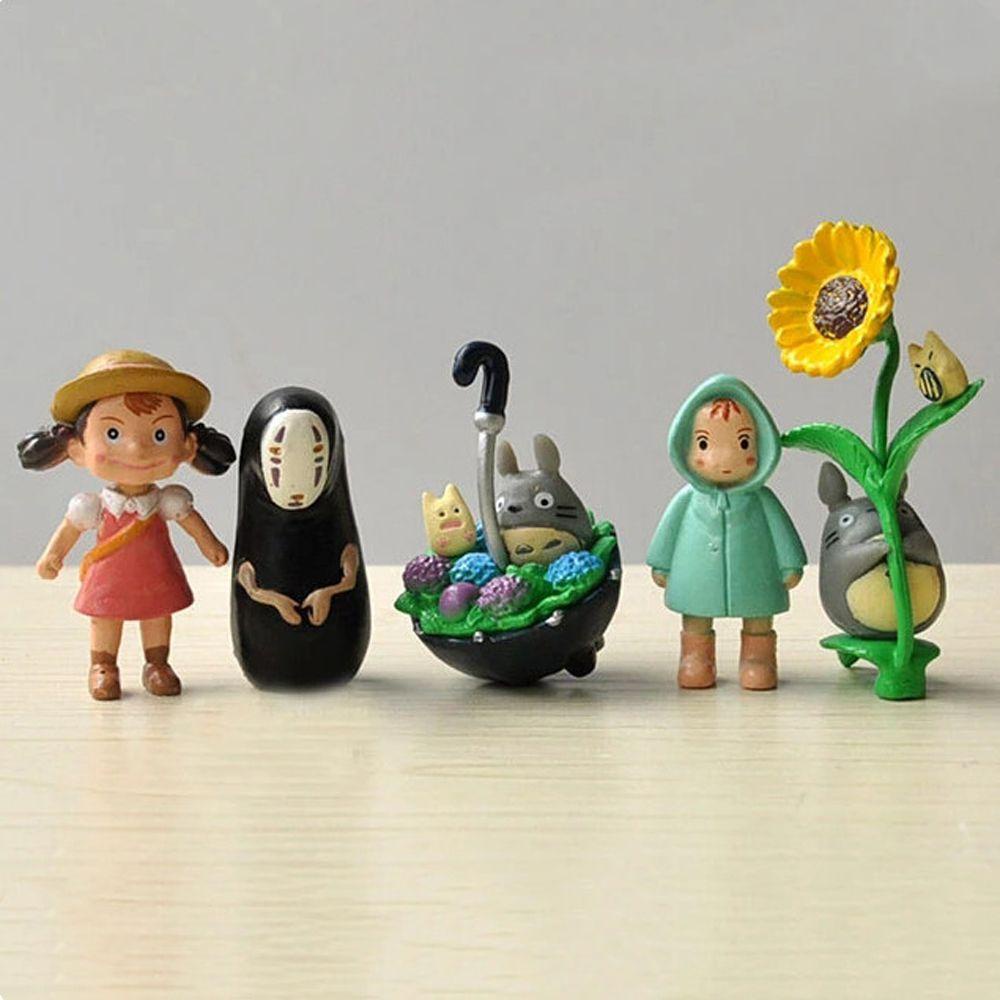 Set 9 Mô Hình Nhân Vật Totoro Trang Trí