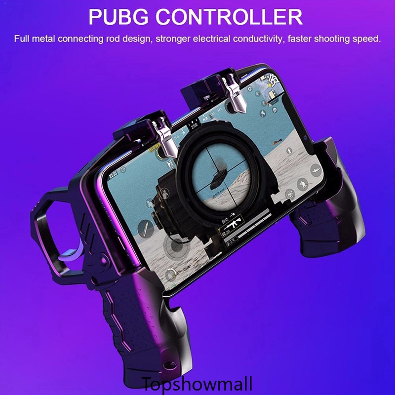 PLAYERUNKNOWN'S BATTLEGROUNDS  K21 Pubg Mobile Game Shooter Controller Untuk Phone